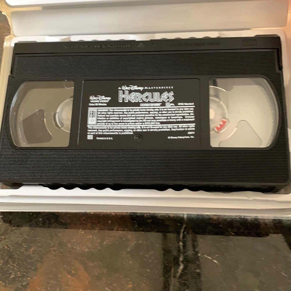 Disney Hercules Masterpiece VHS